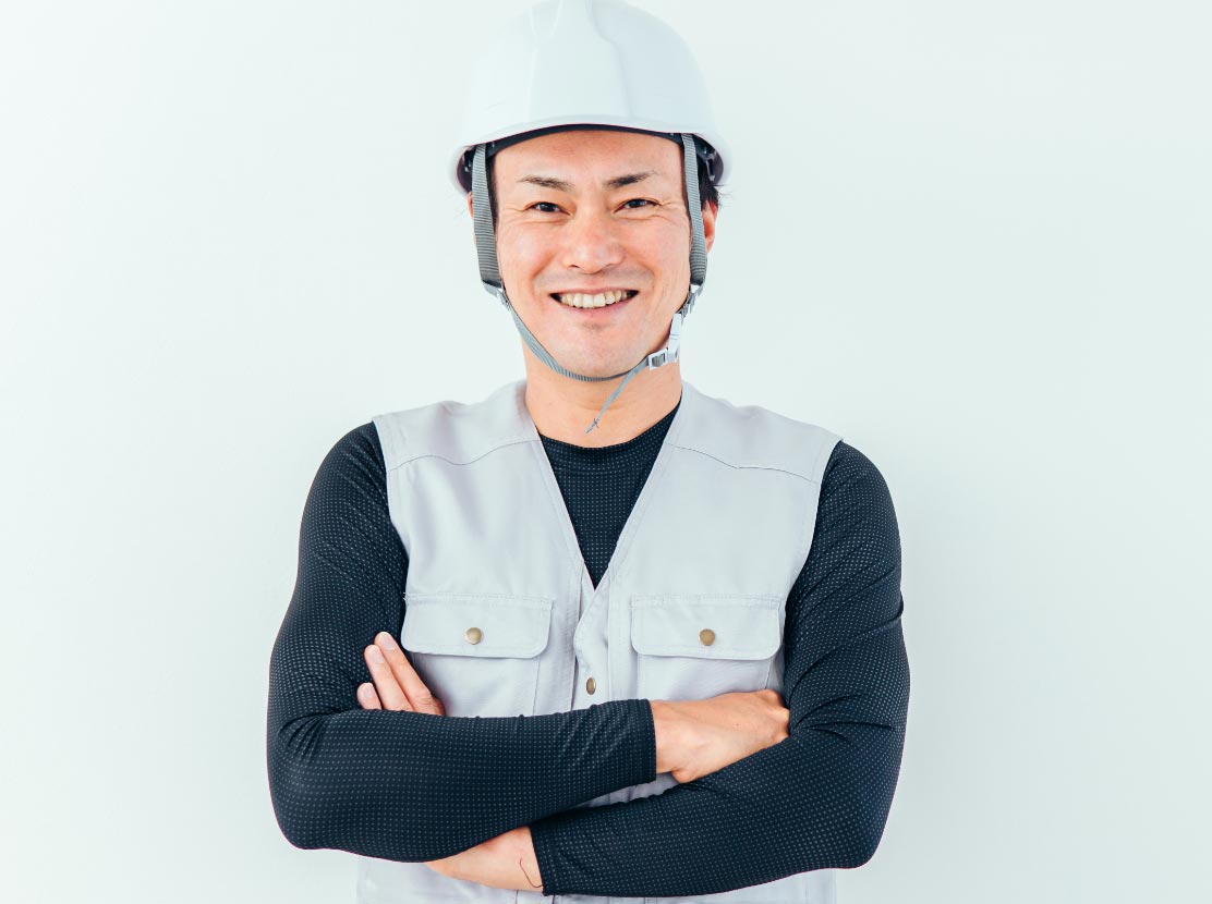 外壁塗装のスタッフの写真